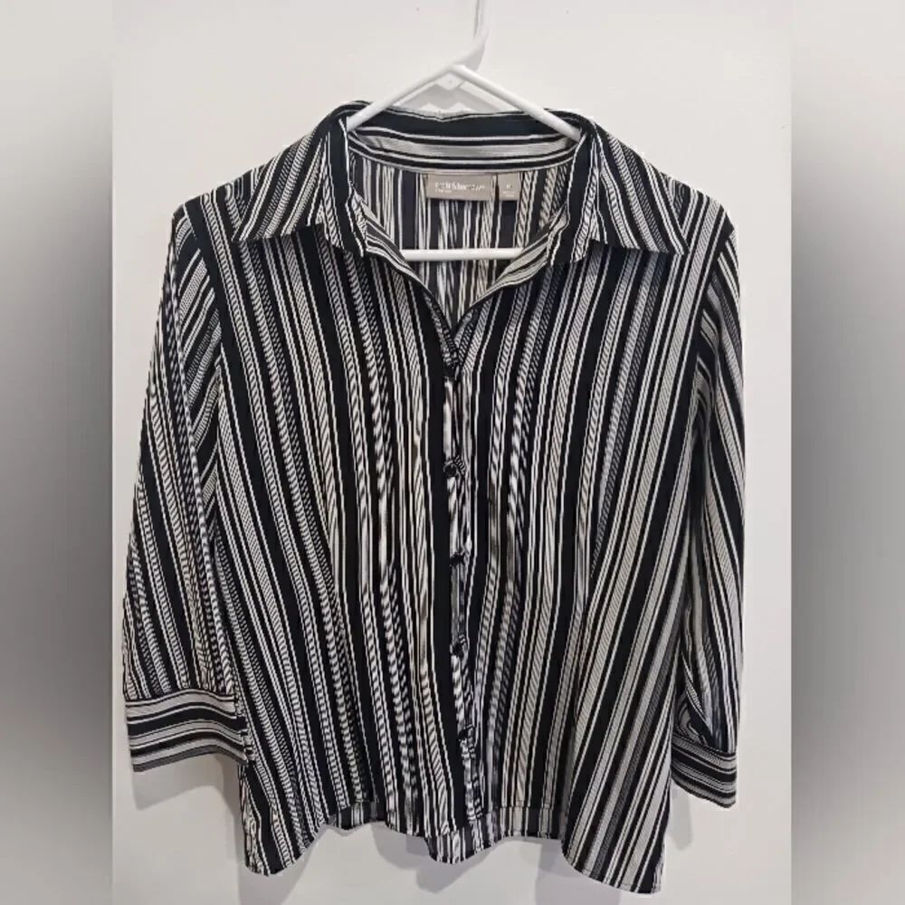 3 for $26 - Croft & Barrow Buttons Up Blouse.